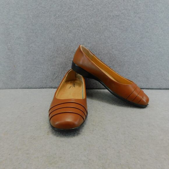 Easy Street Womens Flats Shoes Tan Hayes  Size 6WW New - Picture 7 of 7